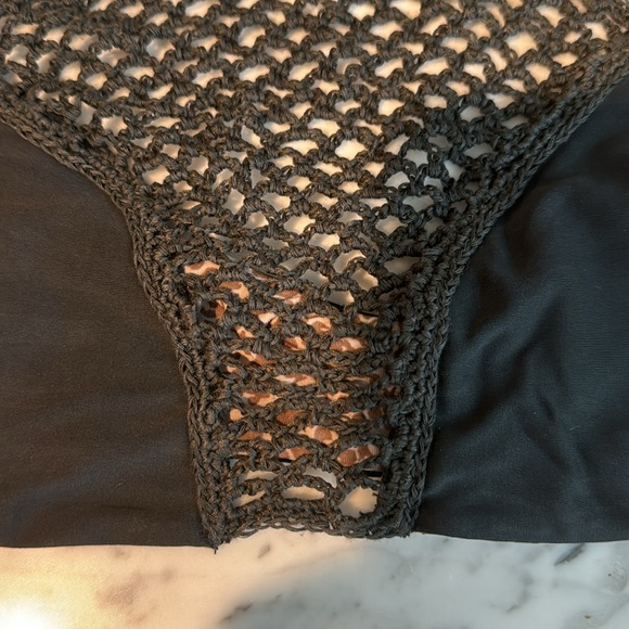 Acacia Grey Bikini Top Size Medium - Picture 3 of 5